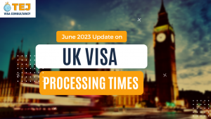 June 2023 update on UK Visa processing times