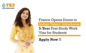France Opens Doors to Indian Talent: Introduces 5-Year Post-Study Work Visa for Students